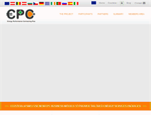 Tablet Screenshot of epcplus.org